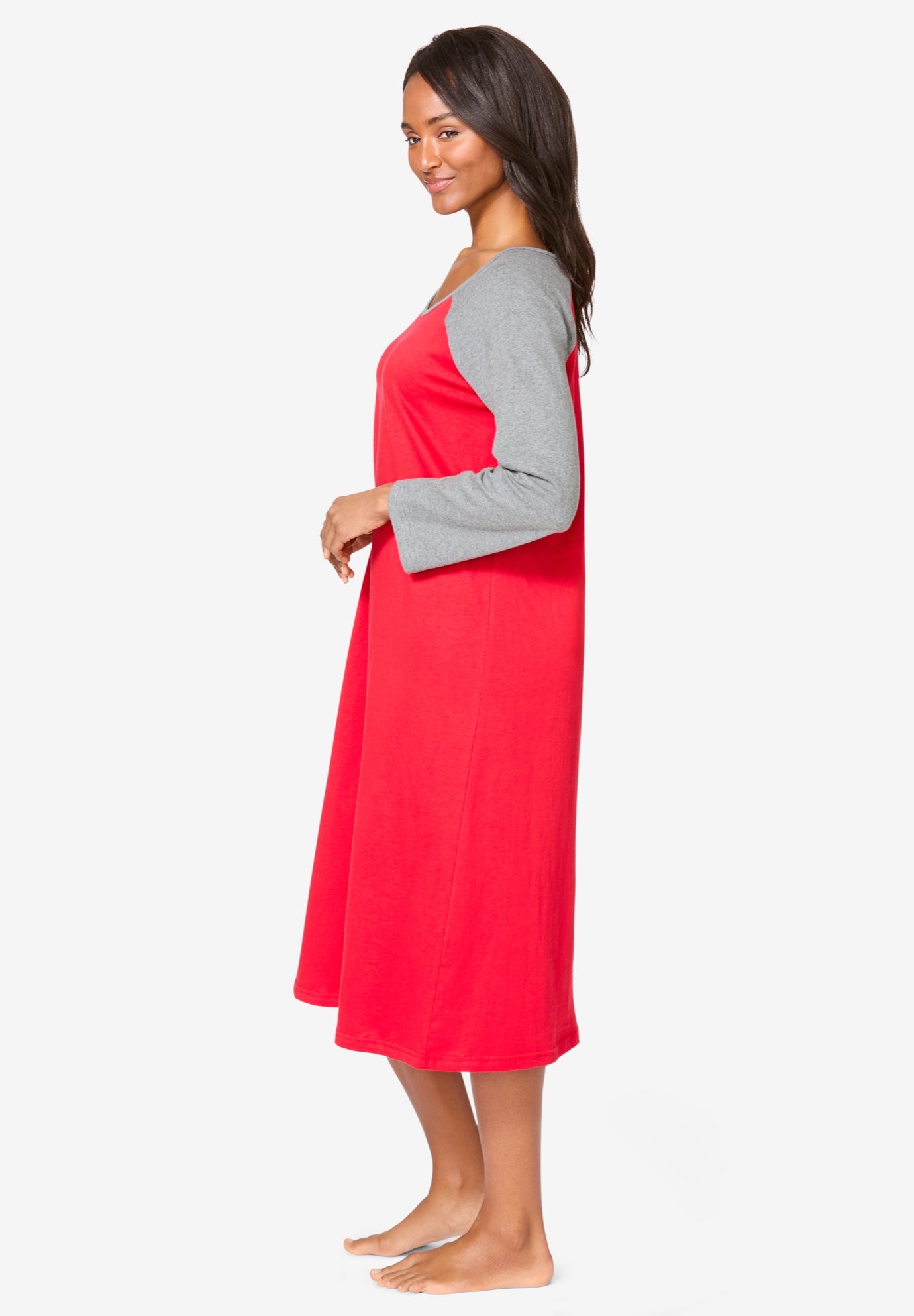 Avenue Body Baseball Sleepshirt image number 2