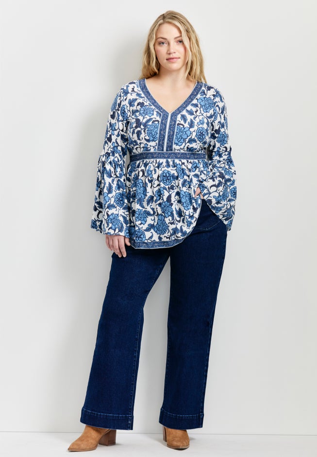 Arlo Bell Sleeve Tunic image number 3