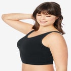Longline Ribbed Leisure Bra image number null