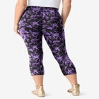 Plus Size Essential Stretch Capri Legging image number null