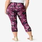 Plus Size Essential Stretch Capri Legging image number null