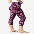 Plus Size Essential Stretch Capri Legging image number null