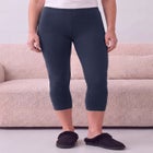 Plus Size Essential Stretch Capri Legging image number 0