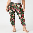 Plus Size Essential Stretch Capri Legging image number null