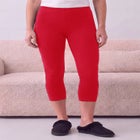 Plus Size Essential Stretch Capri Legging image number 0