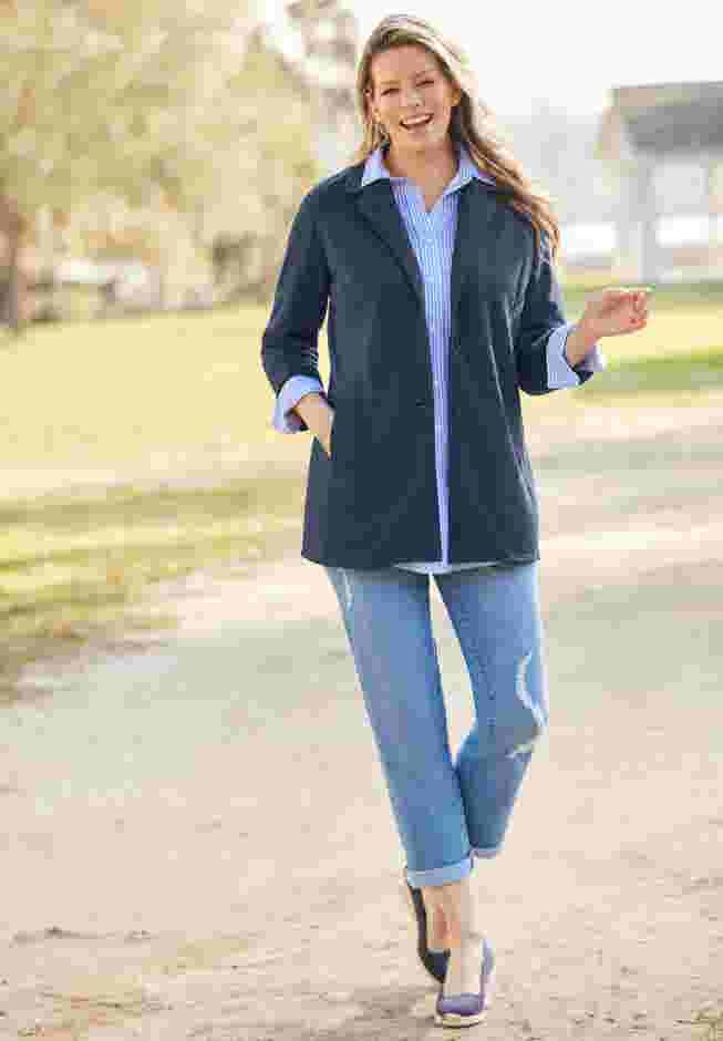 Knit Blazer image number 5