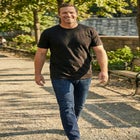 Shrink-Less&trade; Lightweight Longer-Length Crewneck Pocket T-Shirt image number null