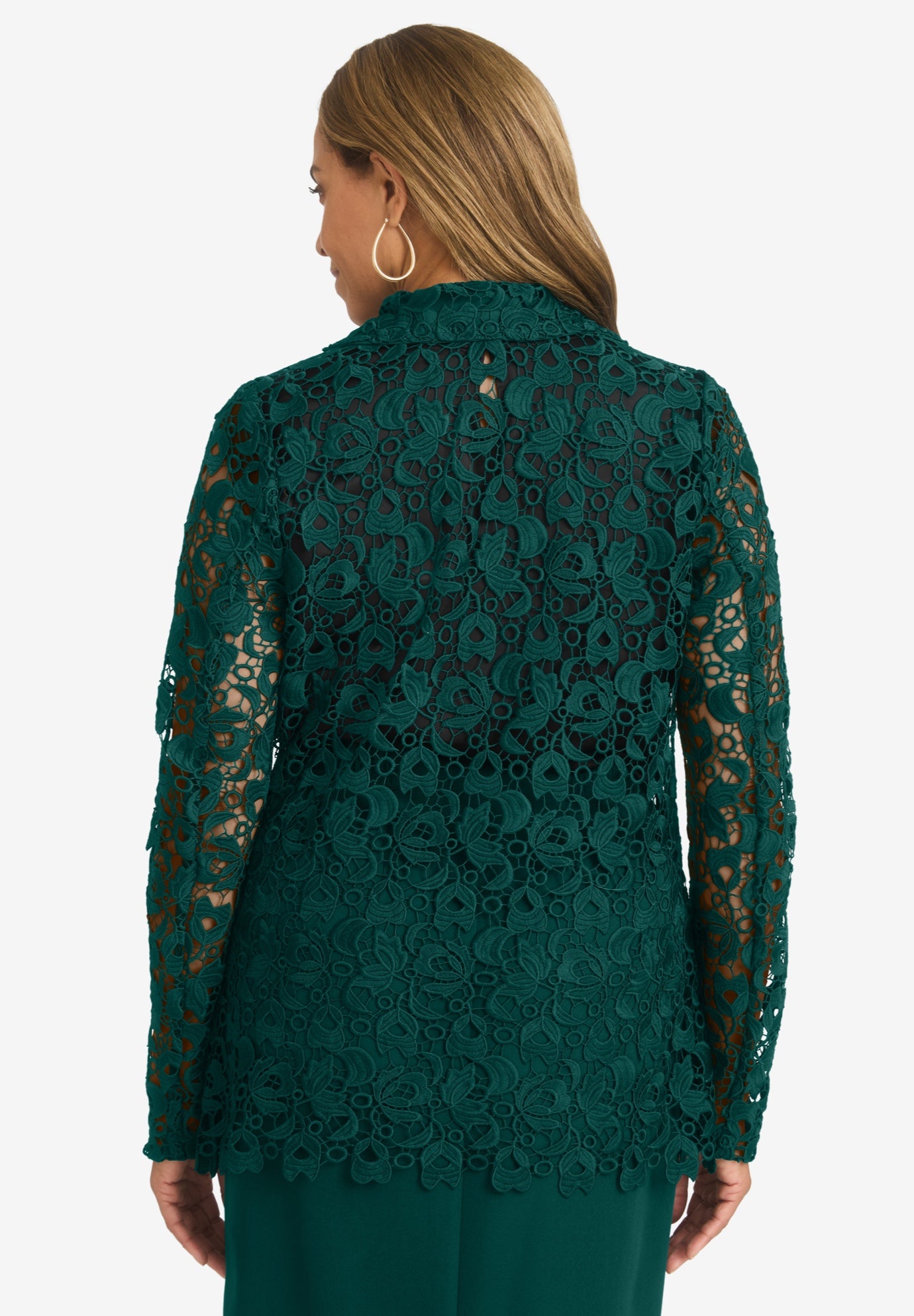 Lace Blazer image number 1