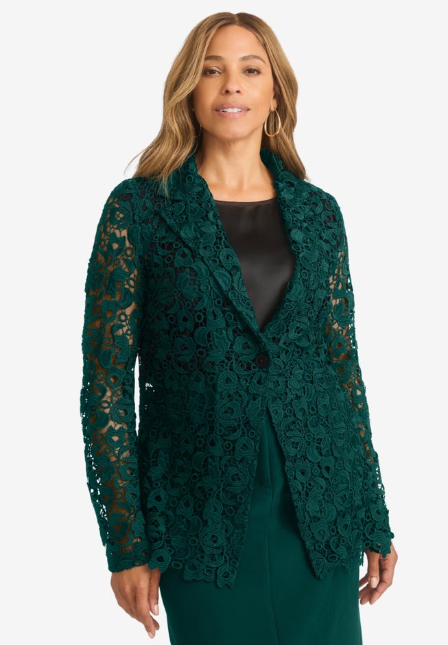 Lace Blazer image number 0
