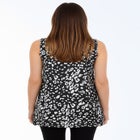 Stretch Knit Tunic Tank image number null