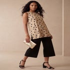 Stretch Knit Tunic Tank image number 0