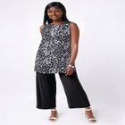 Stretch Knit Tunic Tank image number null