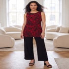Stretch Knit Tunic Tank image number 0