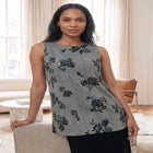 Stretch Knit Tunic Tank image number 0