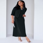 2-Piece Beaded Jacket Dress image number null