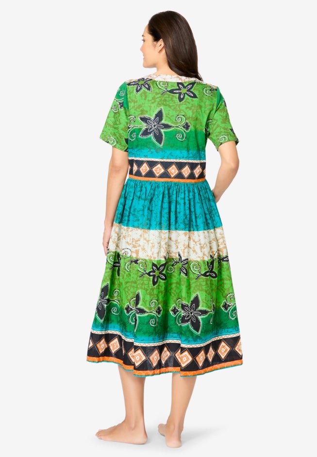 Crinkle Cotton Lounger image number 1