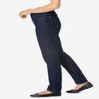 Flex-Fit Slim-Leg Pull-On Gap-Free Stretch-Denim Jeans image number null