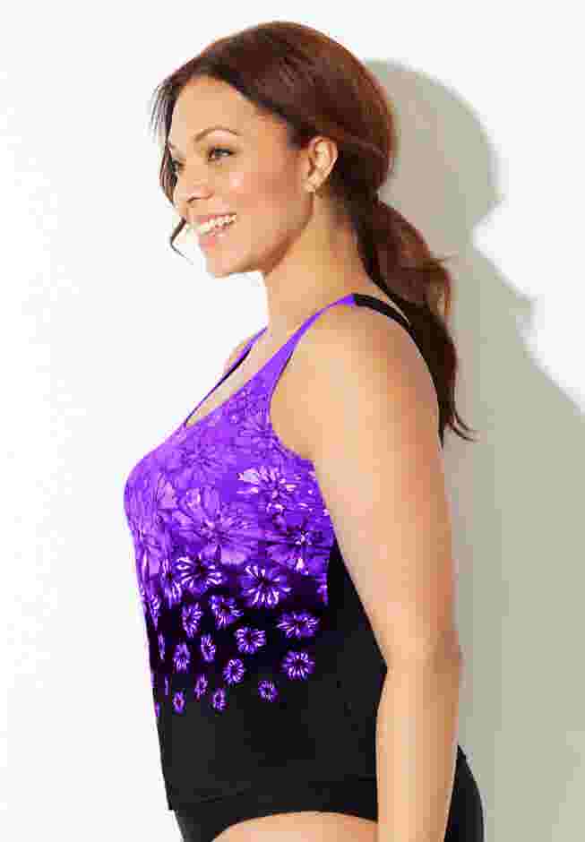 Chlorine Resistant Classic Tankini Top image number 2