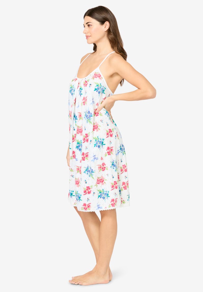 Breezy Eyelet Short Nightgown image number 2