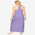 Breezy Eyelet Knit Long Nightgown image number null