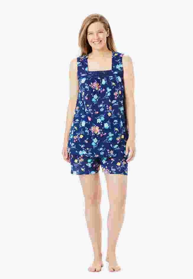 Whisperweight Gauze Shorty PJ Set  image number 0