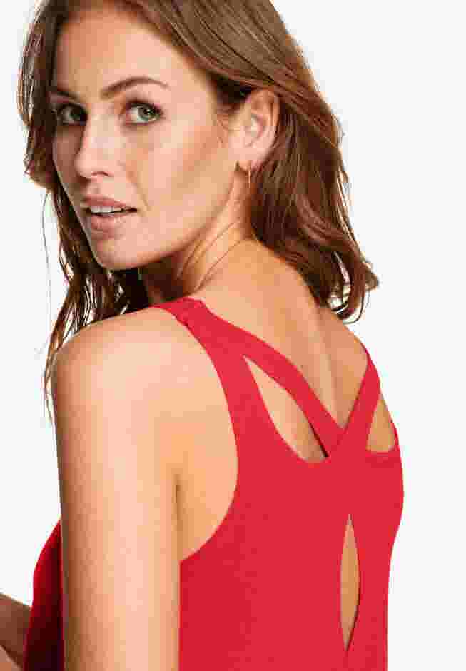 Crossover Back Tank Dress image number 3