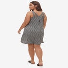 Crossover Back Tank Dress image number null