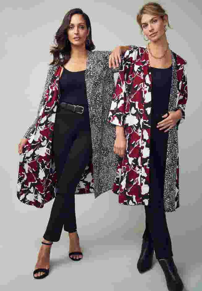 Reversible Kimono Jacket image number 1