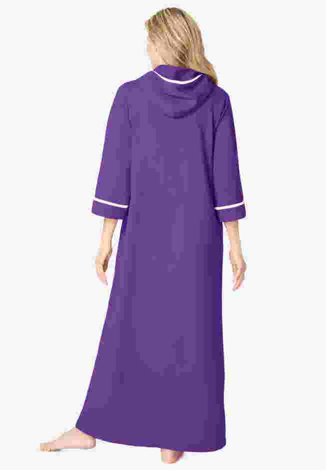 Long French Terry Robe image number 1