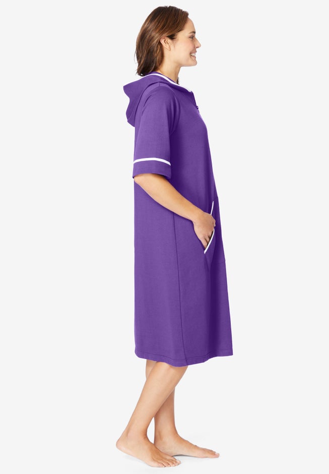 Short French Terry Robe image number 2
