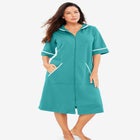 Short French Terry Robe image number null