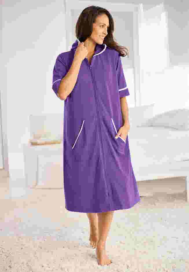 Short French Terry Robe image number 0