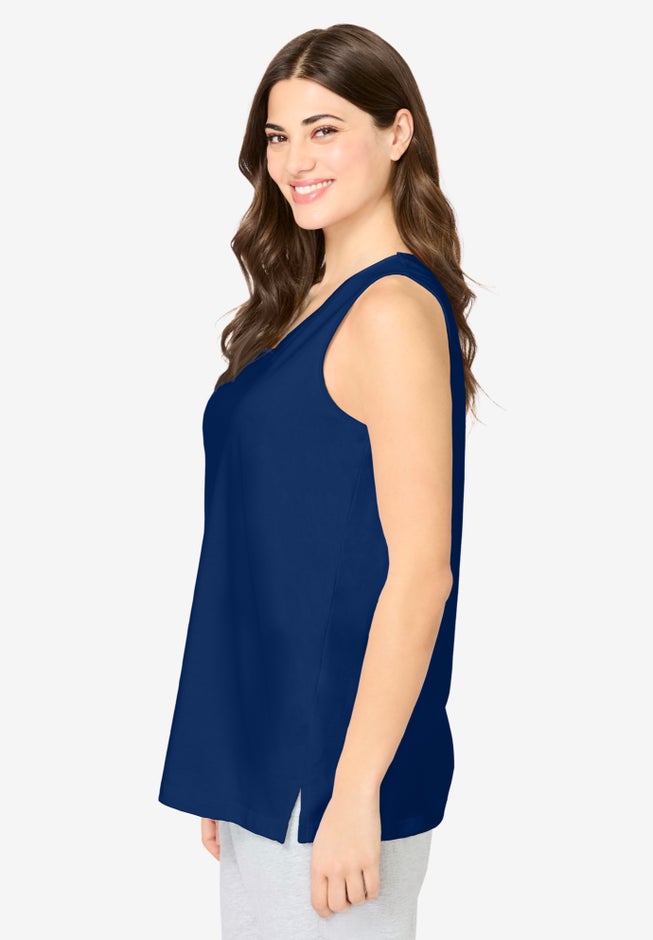 Knit Sleep Tank image number 2