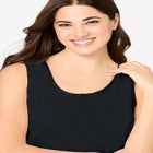 Knit Sleep Tank image number null