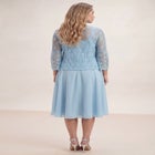 Glitter & Lace Jacket Dress Set image number null