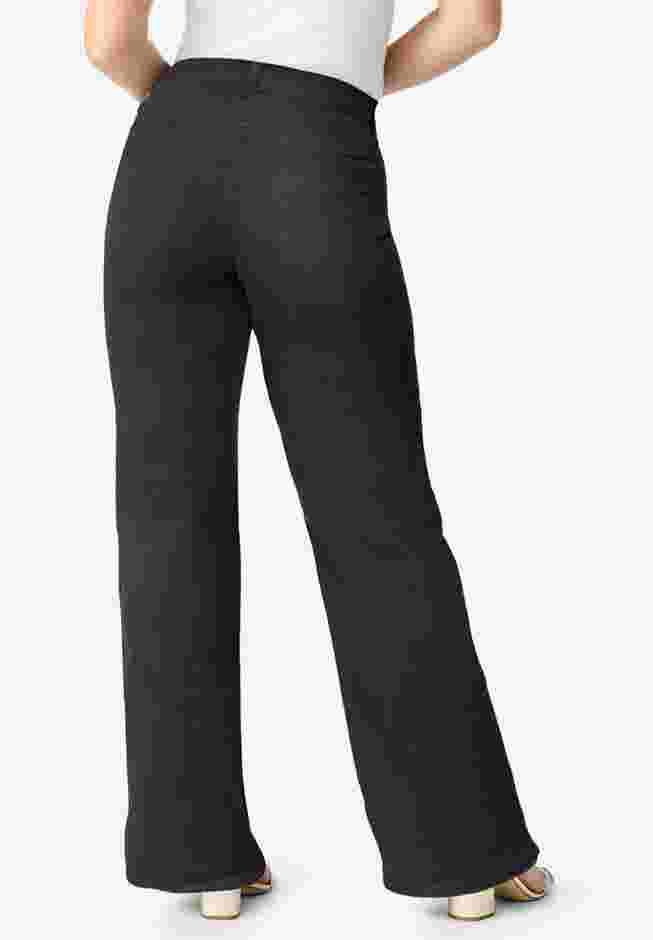 Classic Stretch Wide Leg Jean image number 1