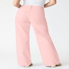 Plus Size Classic Stretch Wide Leg Jean image number null
