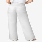Plus Size Classic Stretch Wide Leg Jean image number null