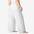 Plus Size Classic Stretch Wide Leg Jean image number null