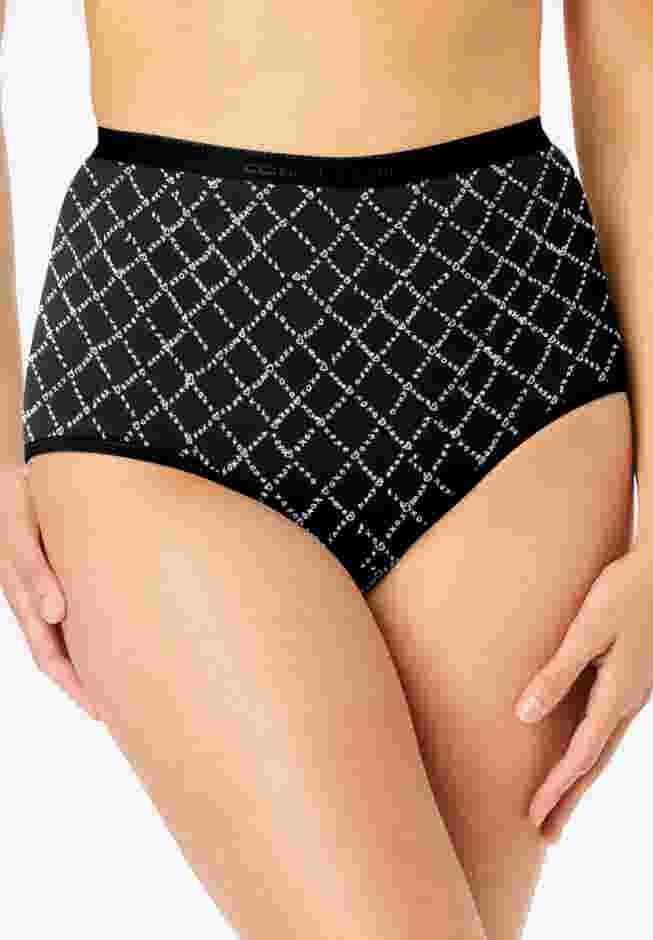 Full Coverage Stretch Cotton Brief 5-Pack image number 2