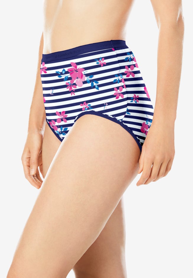 Full Coverage Stretch Cotton Brief 5-Pack image number 3