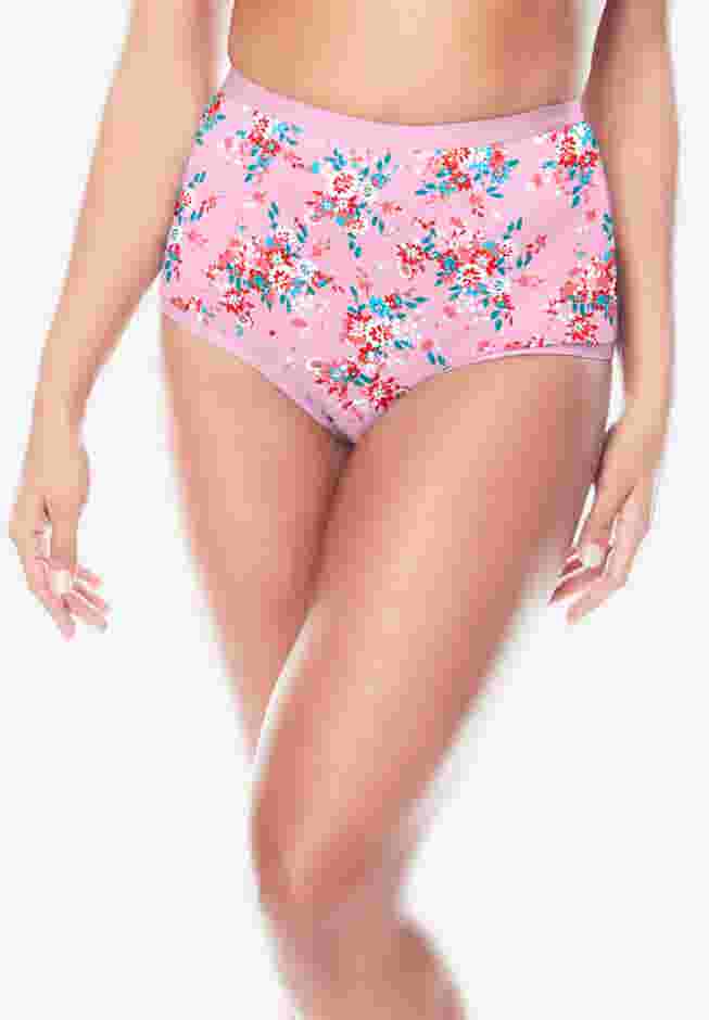 Full Coverage Stretch Cotton Brief 5-Pack image number 1