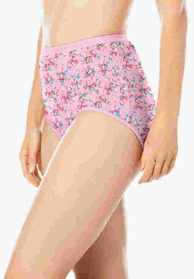 Full Coverage Stretch Cotton Brief 5-Pack image number 2