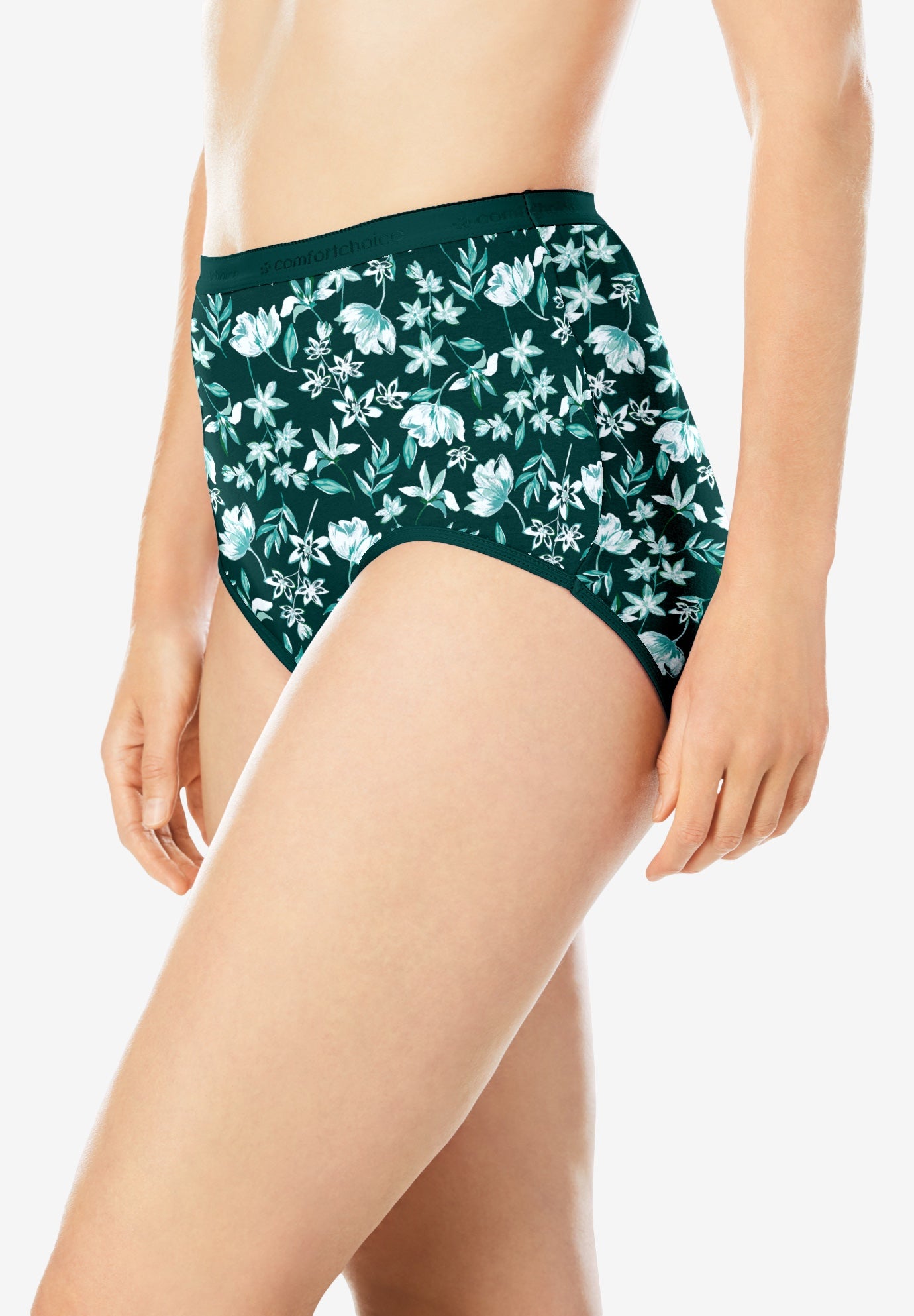 Full Coverage Stretch Cotton Brief 5-Pack image number 3