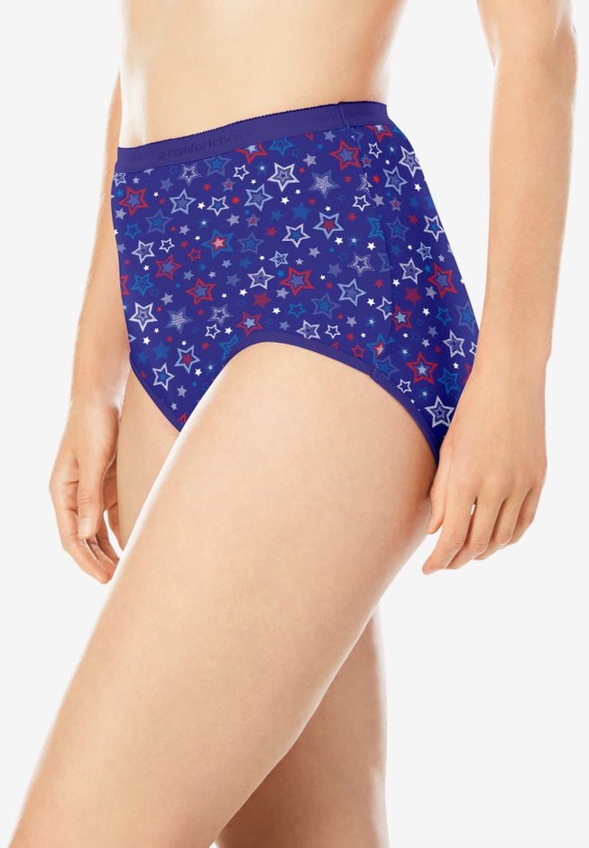 Full Coverage Stretch Cotton Brief 5-Pack image number 4