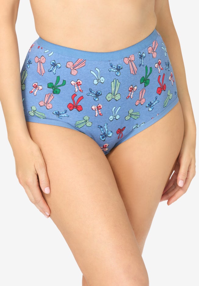 Full Coverage Stretch Cotton Brief 5-Pack image number 2