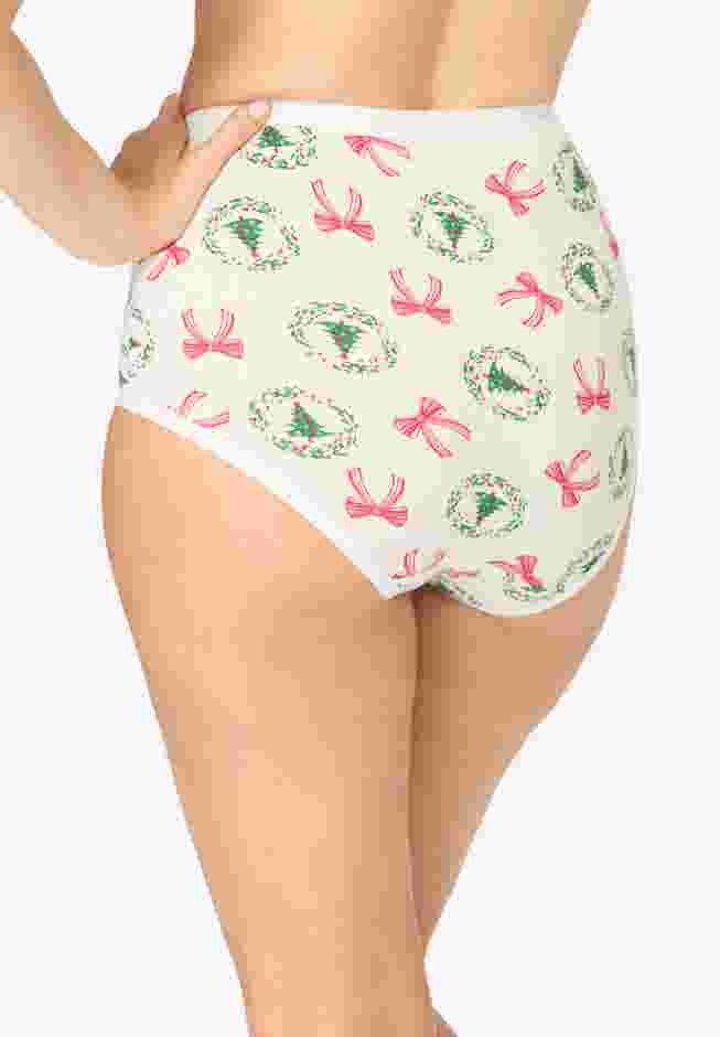 Full Coverage Stretch Cotton Brief 5-Pack image number 1