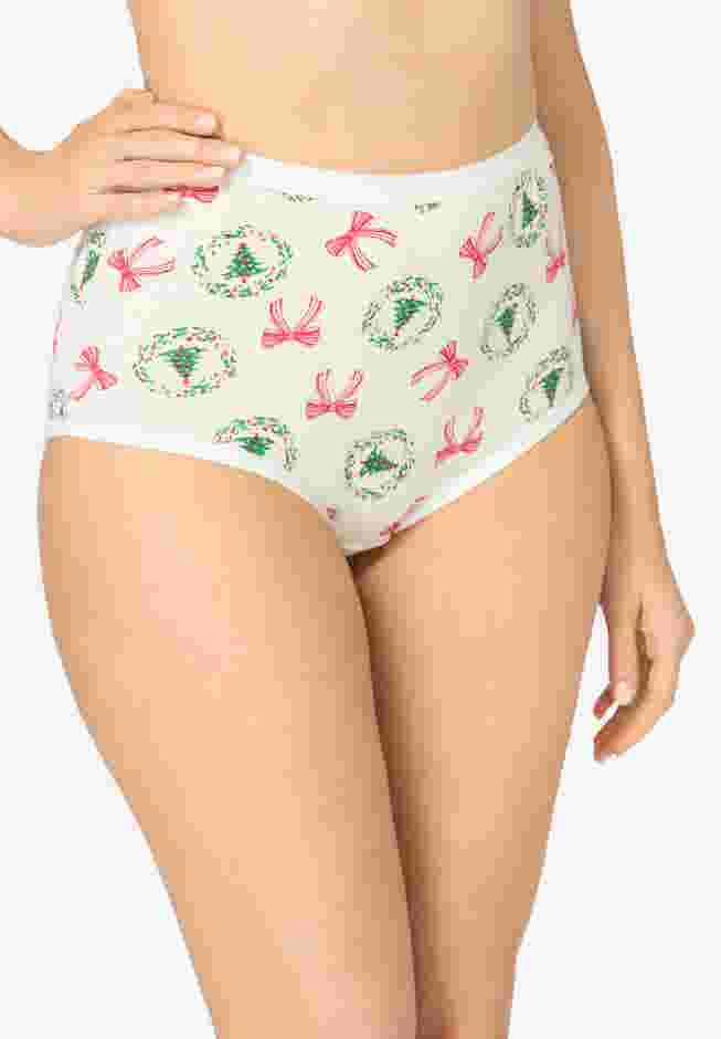 Full Coverage Stretch Cotton Brief 5-Pack image number 3