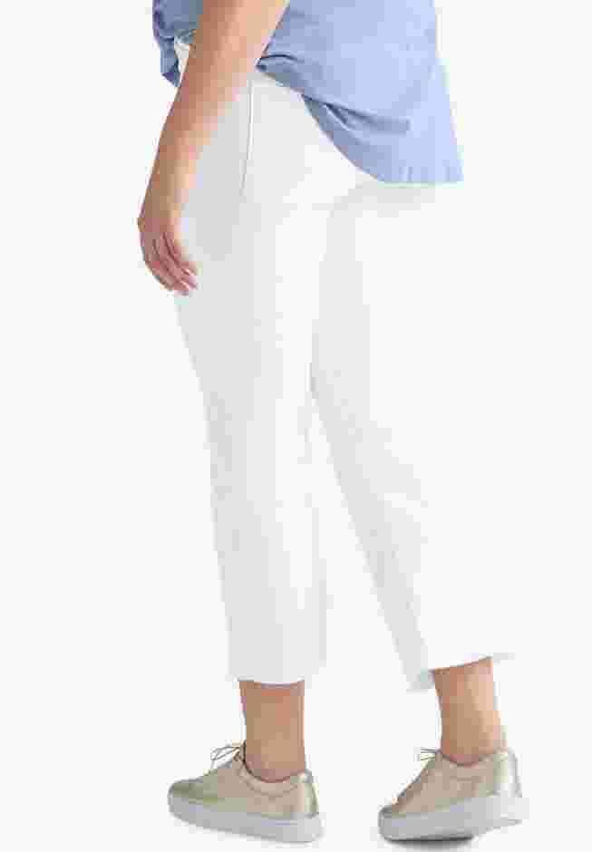 Crop Bootcut Jeans image number 1