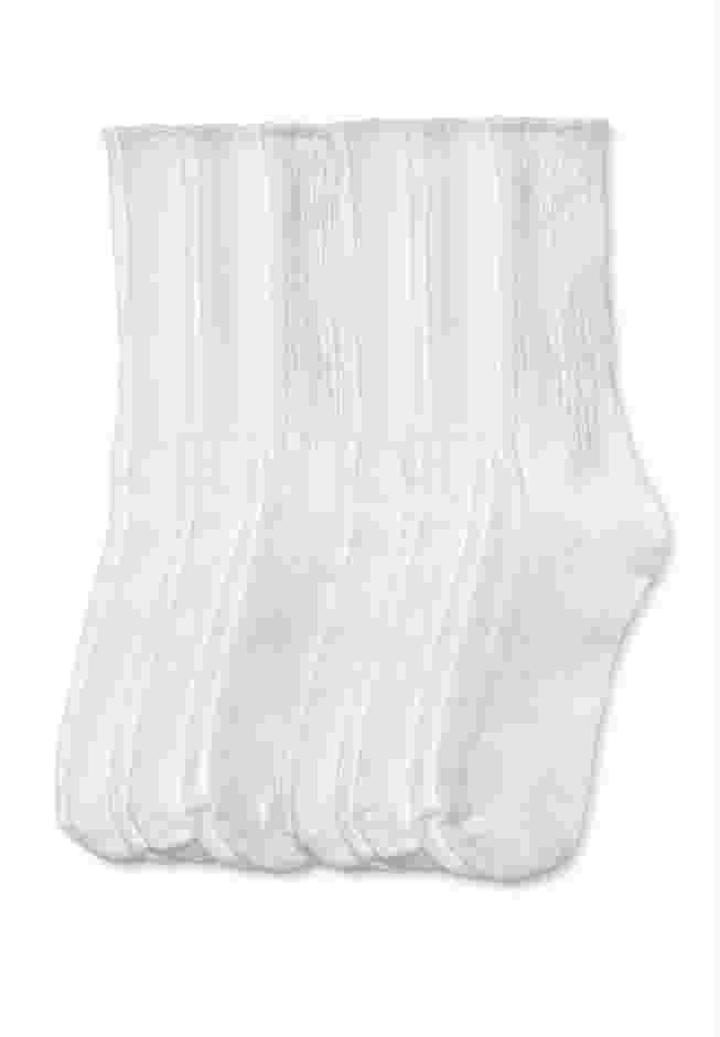 6-Pack Rib Knit Socks image number 0